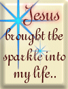 Jesus is the sparkle